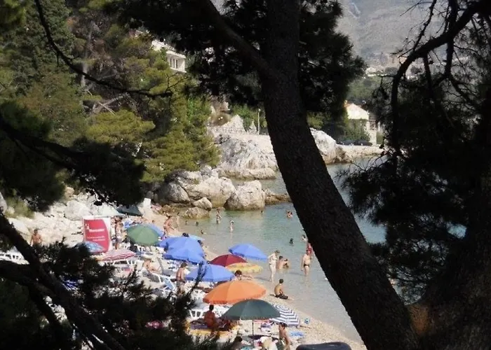 Lejlighed Subrenum - Comfort Two Bedroom With Terrace And Sea View A2 Mlini